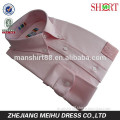 100% organic cotton pink oxford button down collar long sleeve men's dress shirt